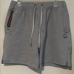 Avalanche Light Gray Athletic Men's Shorts